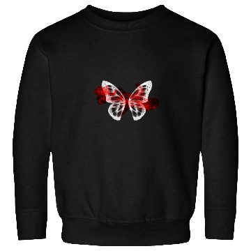 Discover red cloud butterfly back to school ,hallowen Sweatshirts