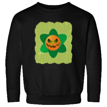 Discover flowers pumpkin Halloween Sweatshirts