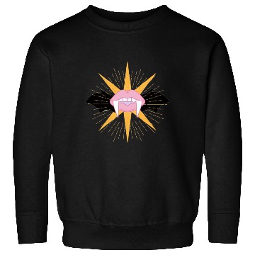 Discover BACK TO SCHOOL HALLOWEN DESIGN SHINING VAMPIRE Sweatshirts