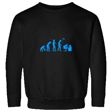 Discover Software Engineers Programmer Coding Desk Sweatshirts
