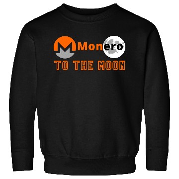Discover Monero to the Moon Sweatshirts