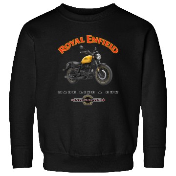 Discover The Royal Enfield Classic 650 Stealth Sweatshirts