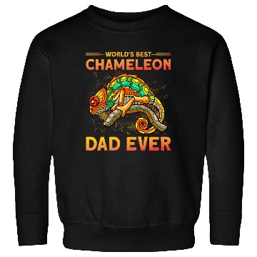 Discover World's best Chameleon Dad ever Sweatshirts