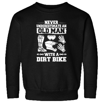 Discover Dirt Bike Electric Motocross Riding MX Rider Sweatshirts