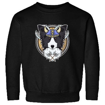Discover Border Collie I Valhalla I Viking Sweatshirts