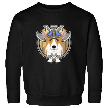 Discover Welsh Corgi I Valhalla I Viking Sweatshirts