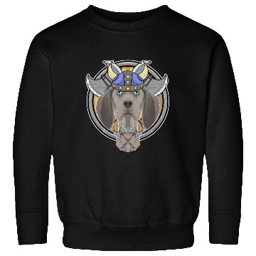 Discover Weimaraner I Valhalla I Viking Sweatshirts
