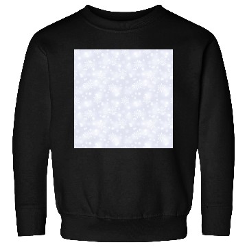 Discover Lilac Snowflakes Pattern Sweatshirts