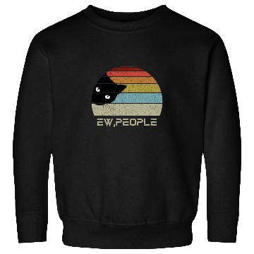 Discover Ew people retro cat funny vintage Sweatshirts