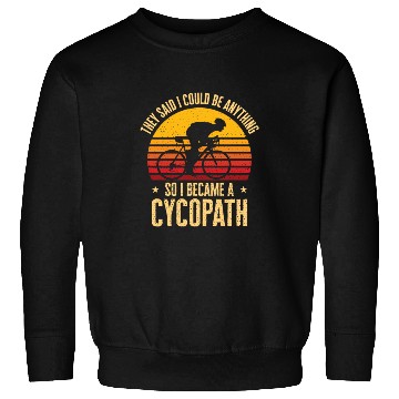 Discover Funny Cycling Riders Cyclist Bicycle Mountain Sweatshirts
