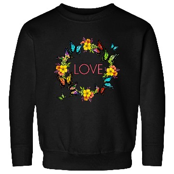 Discover love and butterflies. Sweatshirts