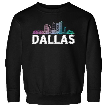 Discover Dallas City Texas Dallas Sweatshirts