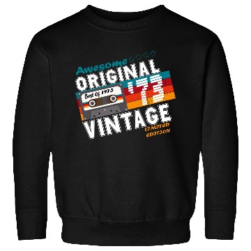 Discover 1973 Vintage Birthday Vintage Gift Retro Sweatshirts