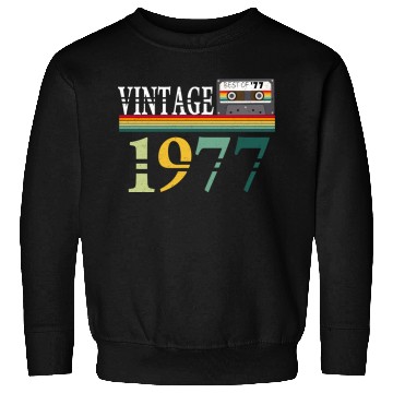 Discover 1977 Vintage Vintage Retro Birthday Gift Sweatshirts