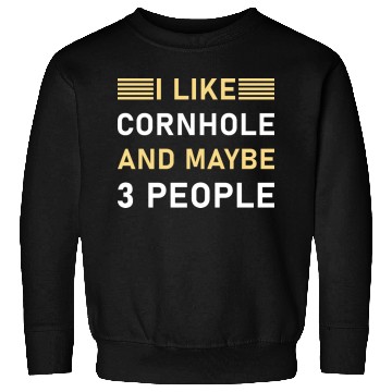 Discover I like cornhole and maybe 3 people - Bean Bag Toss Sweatshirts
