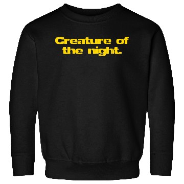 Discover Creature Of The Night Sweatshirts