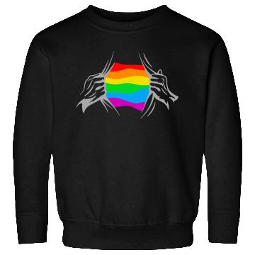 Discover Lesbian Gay Pride LGBT Super Strong Sweatshirts