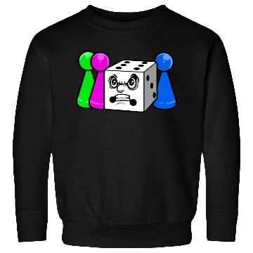 Discover Board Game Angry Dice Sweatshirts