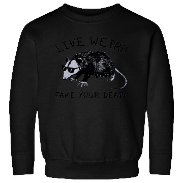 Discover Live Weird Possum Sweatshirts
