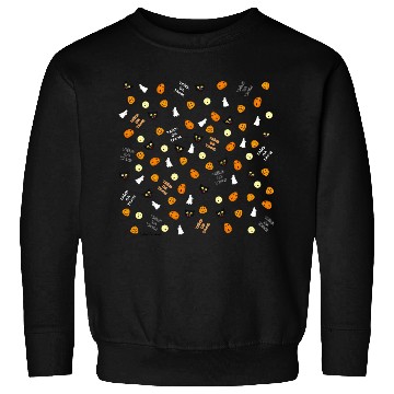 Discover Trick or Treat Pattern Sweatshirts