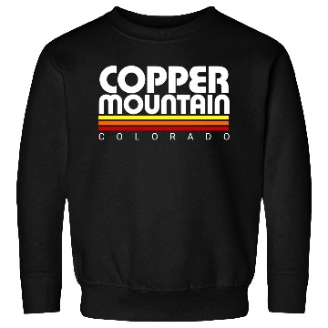 Discover Retro Copper Mountain Colorado Sweatshirts