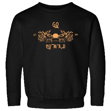 Discover Go Nomad - The Nomad Lifestyle Sweatshirts