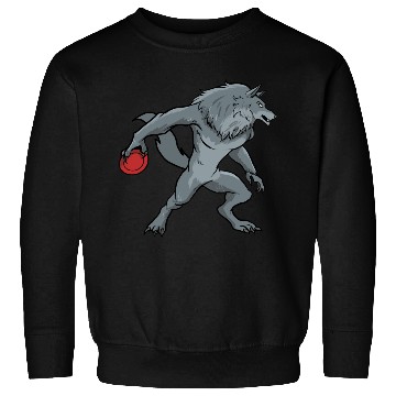 Discover Disc Golf Werewolf Sweatshirts