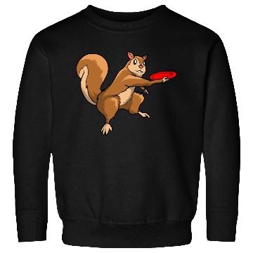 Discover Disc Golf Squirrel Sweatshirts