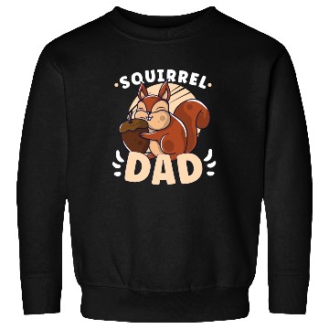 Discover Funny Squirrel Fan Squirrel Lover Chipmunk Addict Sweatshirts