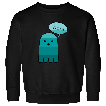Discover Persian Green Boo Ghost Halloween Sweatshirts