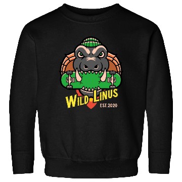 Discover Skating Crocodile by Wild Linus Germany Sweatshirts