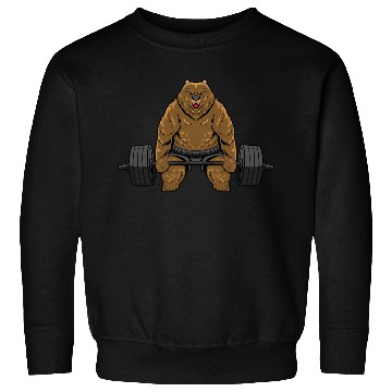 Discover Weightlifting Bear Sweatshirts