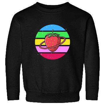 Discover Strawberry Planet Galaxy Sweatshirts