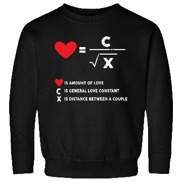 Discover amount of love math Sweatshirts