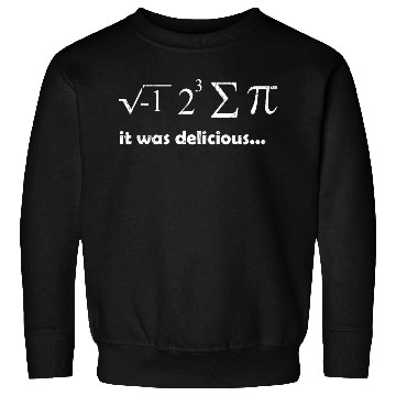 Discover pi delicious Sweatshirts