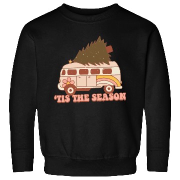 Discover Christmas Doodles Tis' The Season Retro Holiday Sweatshirts