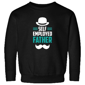 Discover Self Employed Father Work Boss Freelancer Job Sweatshirts