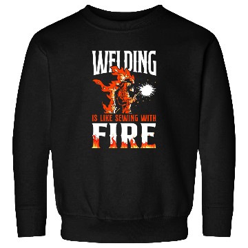 Discover Welder Welding Vintage Welding Sweatshirts