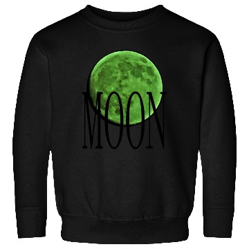 Discover Cradle - Emerald Green Moon Sweatshirts