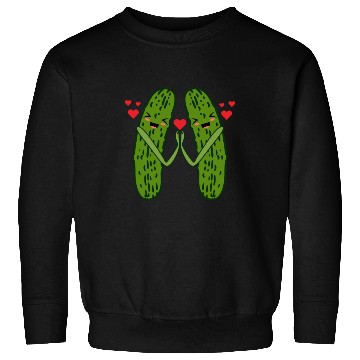 Discover Sweet Couple Pickle Sweatshirts