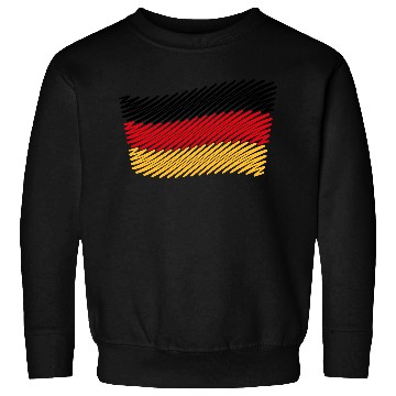 Discover National Flag Of Germany (Scribble) Sweatshirts
