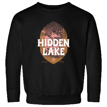 Discover Hidden Lake - The Nomad Lifestyle Sweatshirts