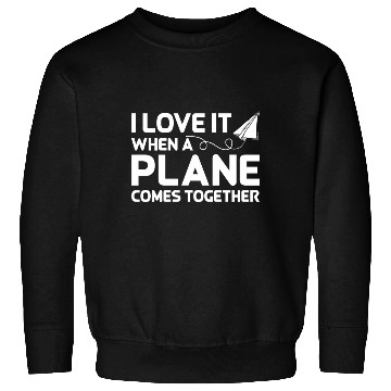 Discover Airline Pilot Pun Plane Together Aircraft Pilot Sweatshirts
