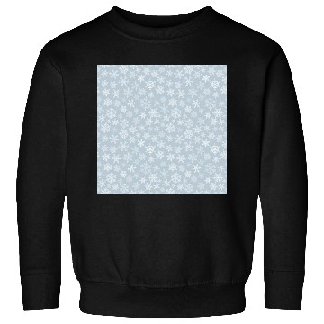 Discover Modern Grey Snowflakes Pattern Sweatshirts