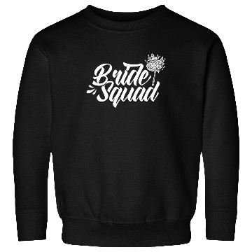 Discover Bride Squad Wedding Bachelorette Party Cute Sweatshirts