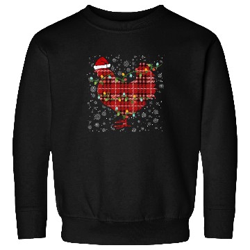Discover Buffalo Plaid Chicken Christmas Sweatshirts