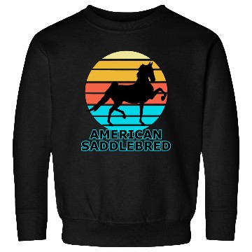 Discover World Champion Saddlebred Training 5 Gaited Horses Sweatshirts