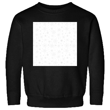 Discover Snowflakes Pattern Grey White Sweatshirts