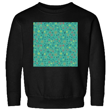 Discover Snowflakes Pattern Colorful Sweatshirts