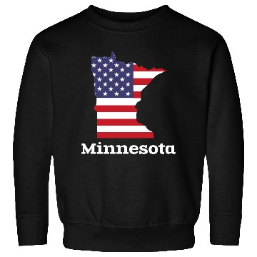 Discover US Minnesota Map Design for proud Minnesotans Sweatshirts